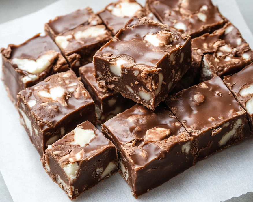 Rocky Road Fudge