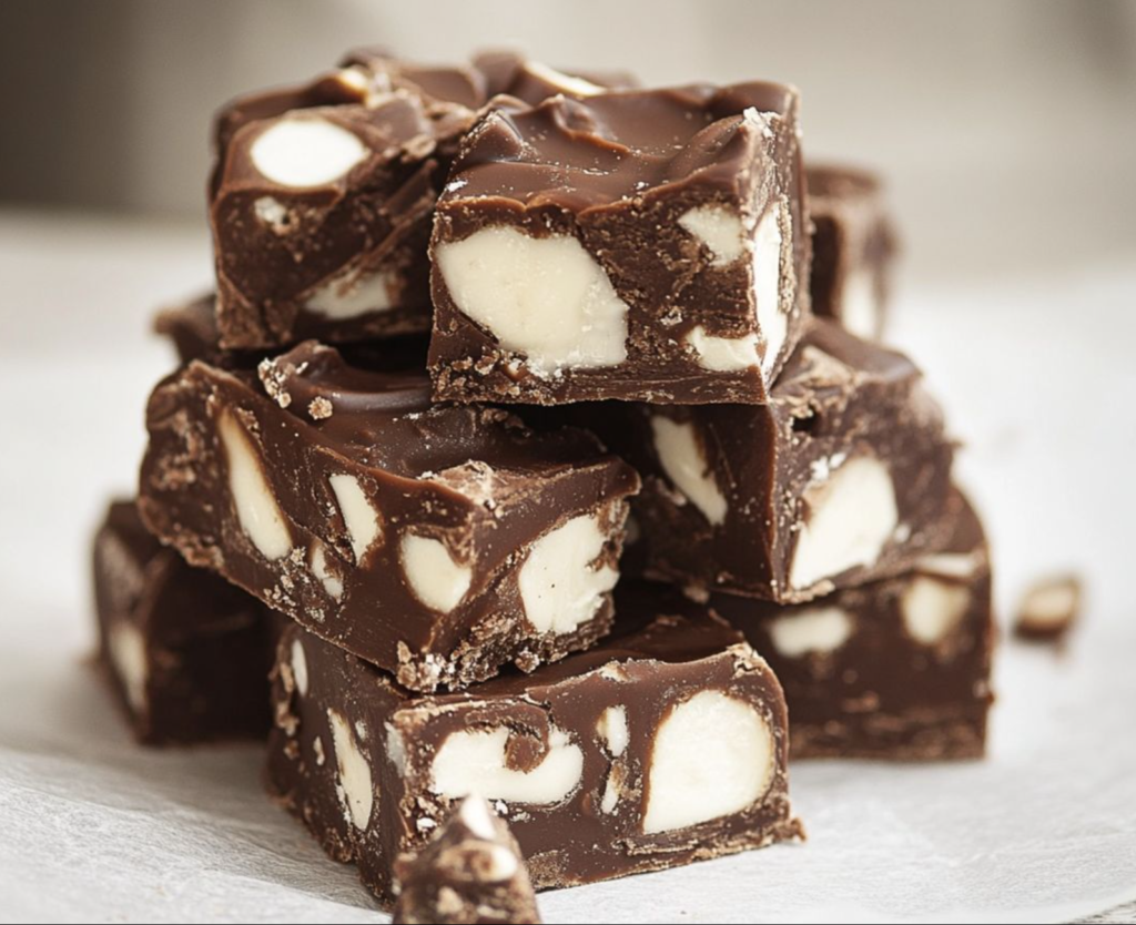 ROCKY ROAD FUDGE