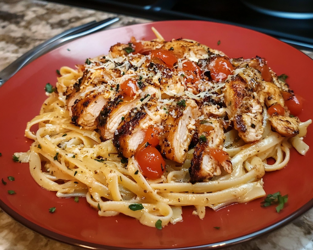 Bruschetta Chicken Pasta TGI Friday