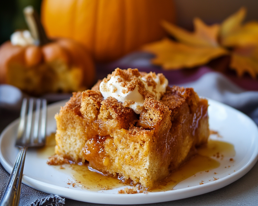 what is pumpkin bread pudding