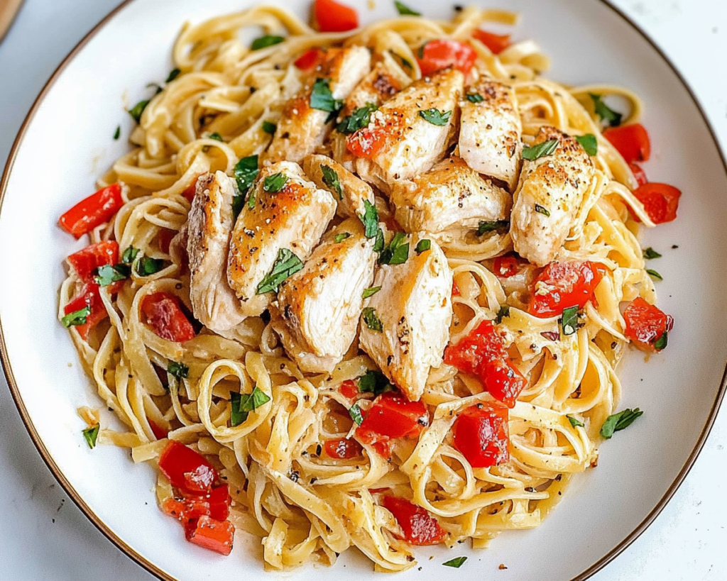 Chicken Bruschetta Pasta