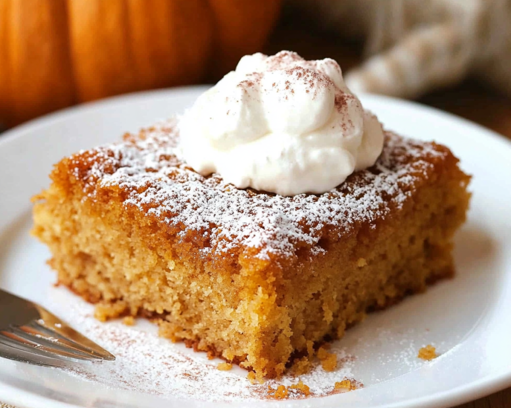 3-Ingredient Pumpkin Dump Cake