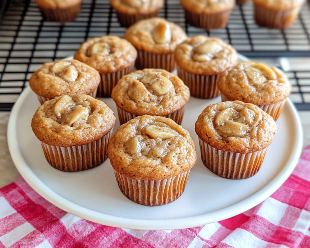 5 Ingredient Banana Peanut Butter Muffins