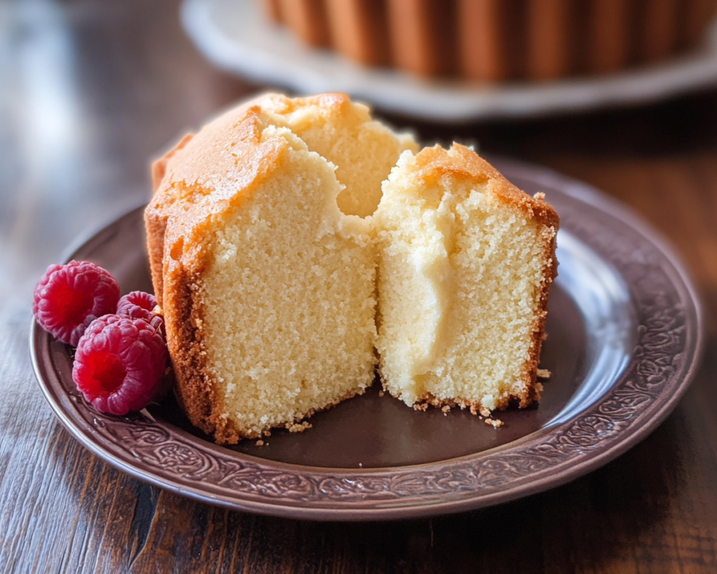 Homemade Cream Cheese Pound Cake