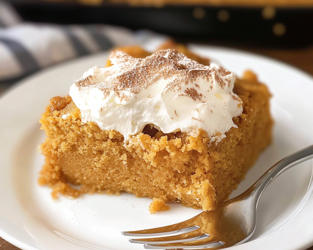 Pumpkin Pudding Dump Cake