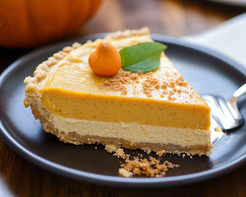 Pumpkin Pudding Pie Recipe