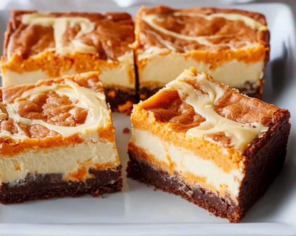 Sweet Potato Cheesecake Brownie Recipe