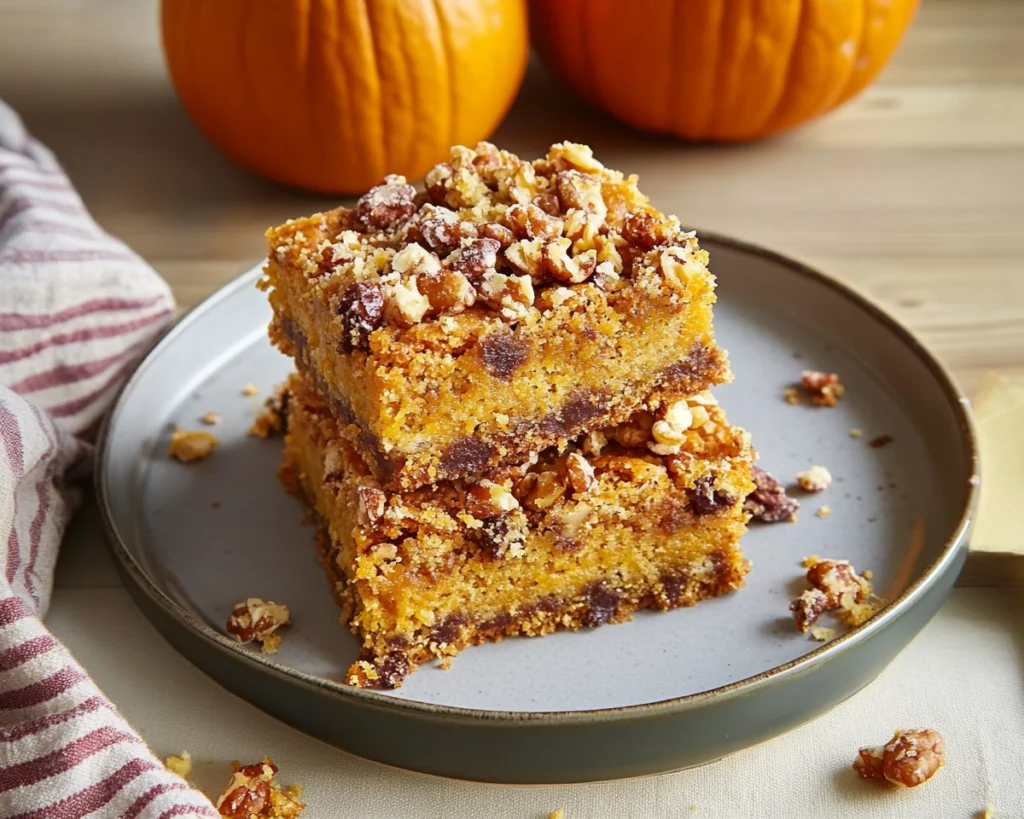 Bread Pudding with Pumpkin