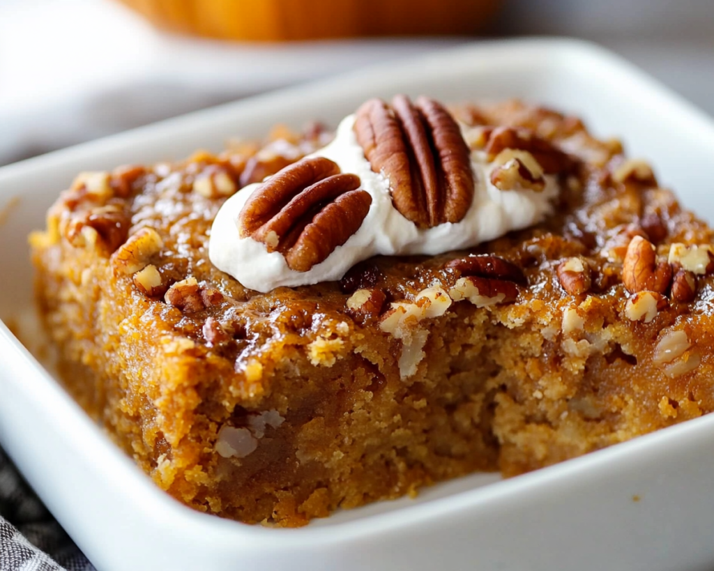 Gluten-Free Pumpkin Dump Cake

