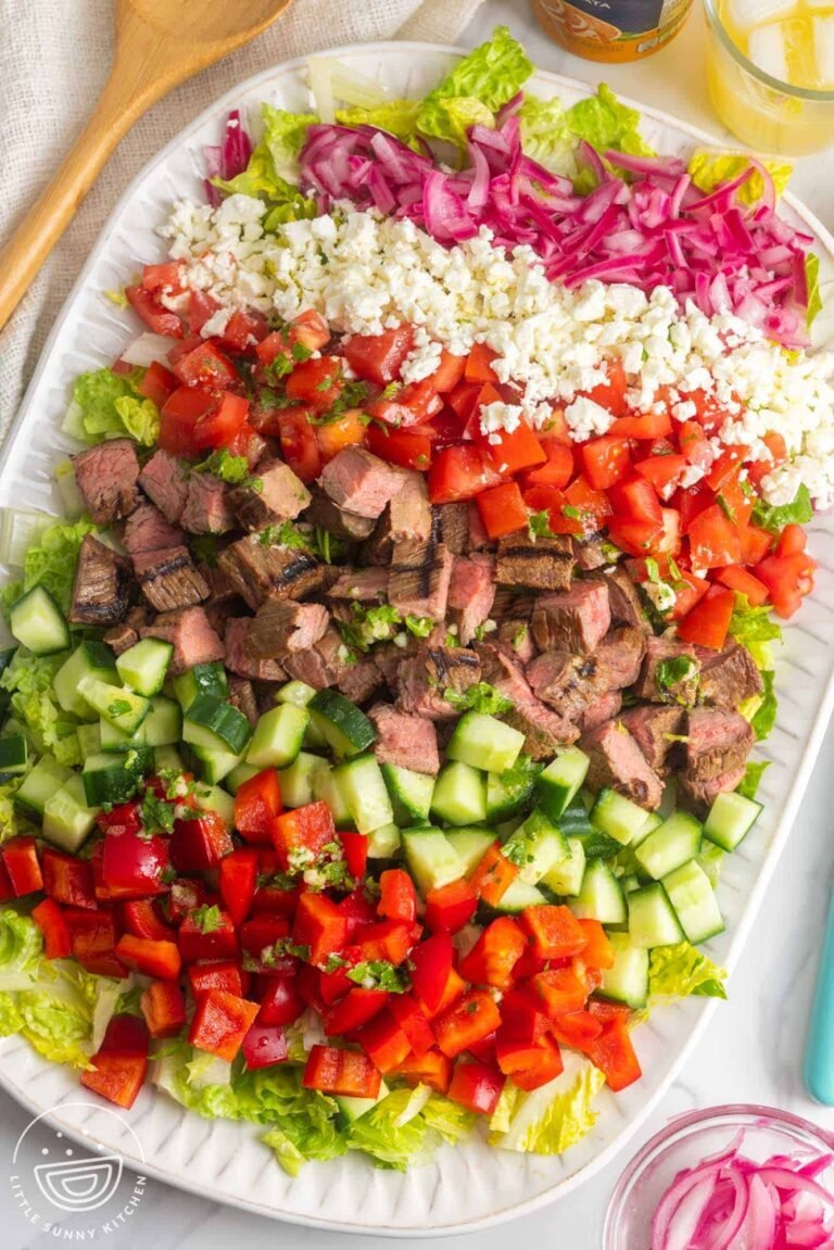 Chopped Flank Steak Salad 1