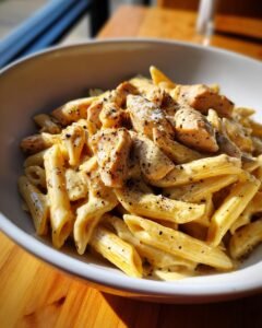 crack chicken penne